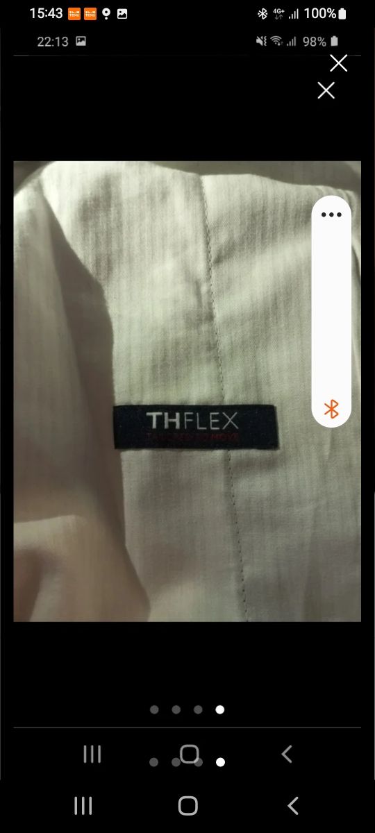 Pantalón vestir azul hombre