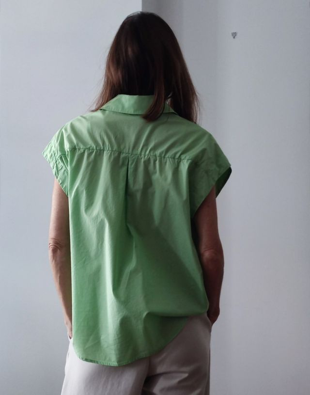 Blusa Mango verde | Talla M