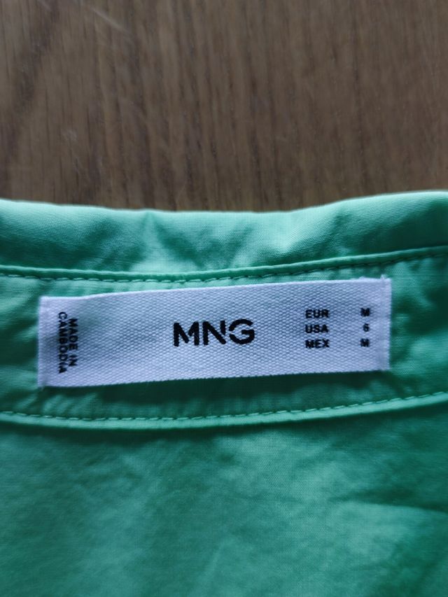 Blusa Mango verde | Talla M