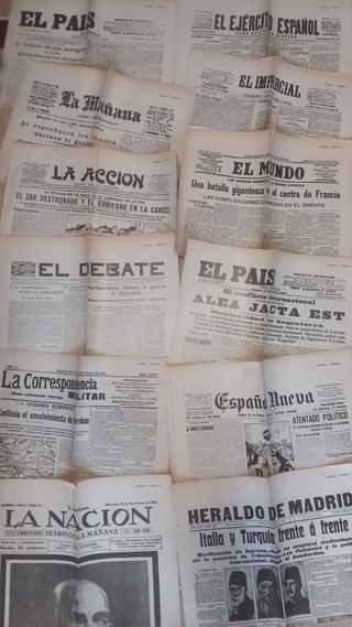 48 Portadas históricas 1911-1919.1ª guerra mundial