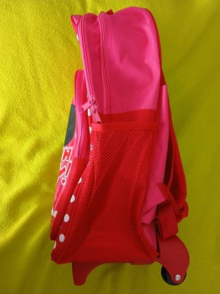 Mochila Minnie Mouse c/ rodinhas