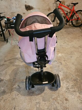 Triciclo infantil rosa K2
