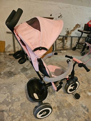 Triciclo infantil rosa K2