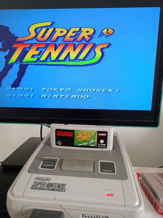 Pack SNES + 5 juegos