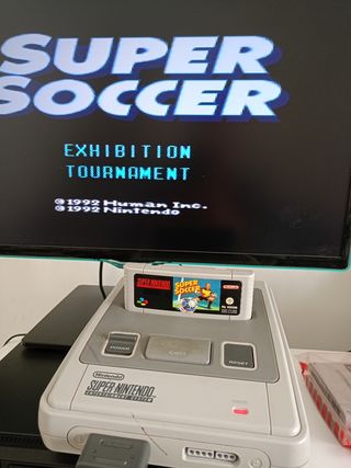 Pack SNES + 5 juegos