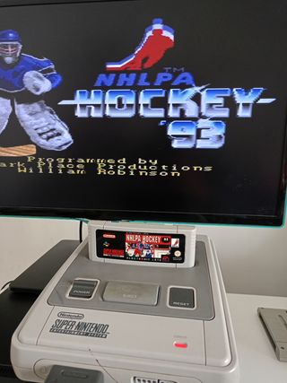 Pack SNES + 5 juegos