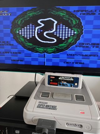 Pack SNES + 5 juegos