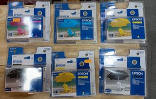 Lote tintas Epson toner varios