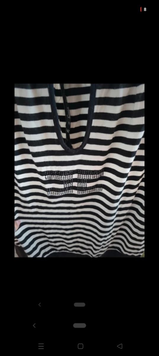 Maglia Elisabetta franchi  Celyn B a righe bn