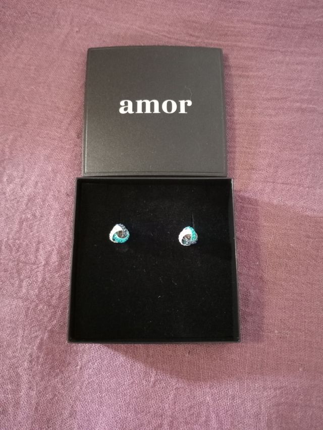 Pendientes Amor multicolor