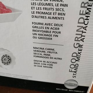 Kitchen macina carne, verdure, ecc.