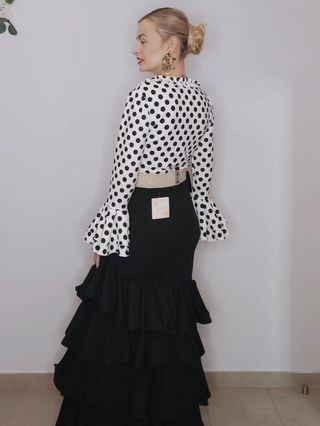 Falda y body flamenca