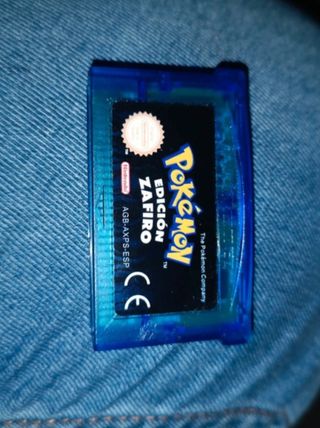 Game Boy Advance Pokemon Edición Zafiro