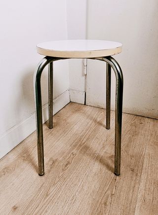 Sgabello in formica anni '60