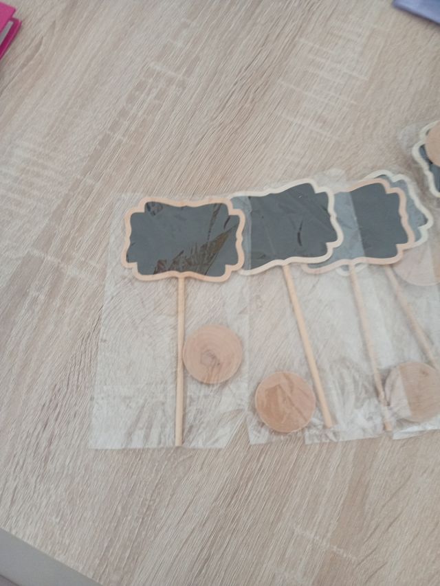 Pizarrara pequeñas para bodas o comunion