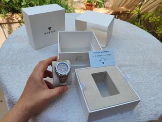 Reloj nuevo 39mm NOSTAS AUDACE movt Suizo.