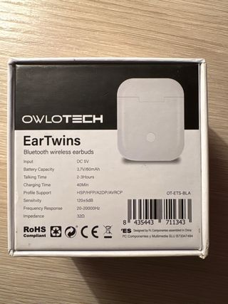 Auriculares Owltech EarTwins Bluetooth
