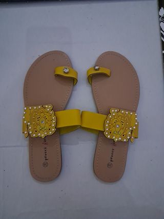 Ciabatte Pretty gialle estive