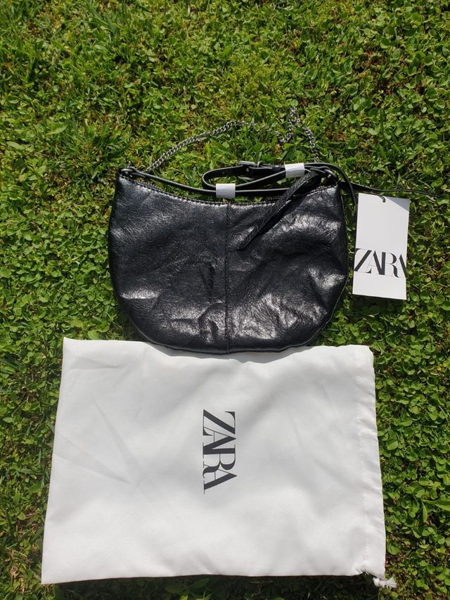Borsetta Zara nera a tracolla