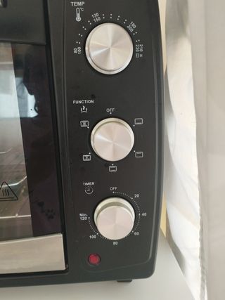 Horno eléctrico sobremesa 