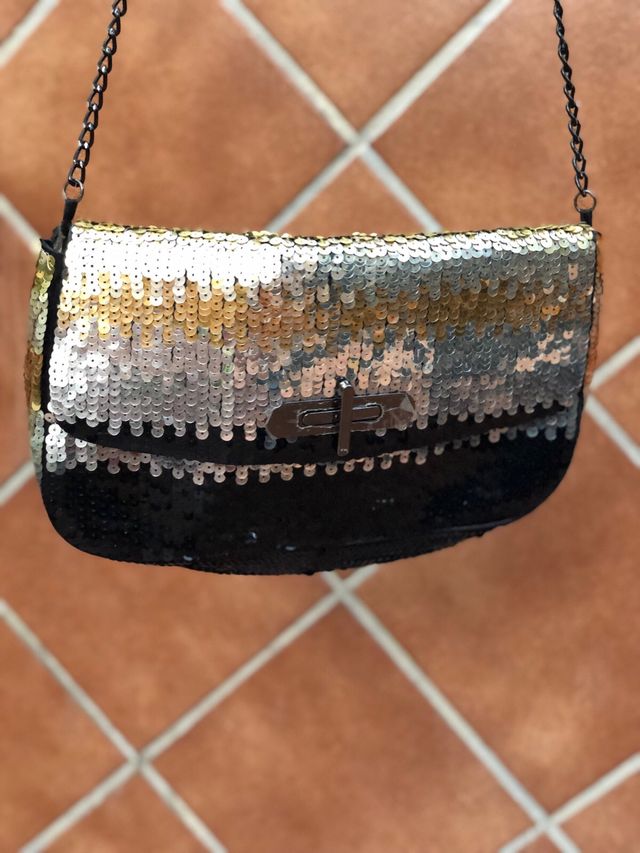 Bolso fiesta- lentejuelas multicolor