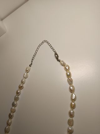 Collar y pulsera perlas cultivadas