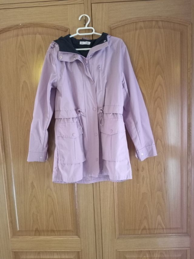 Chubasquero Rosa Easy Wear Talla S