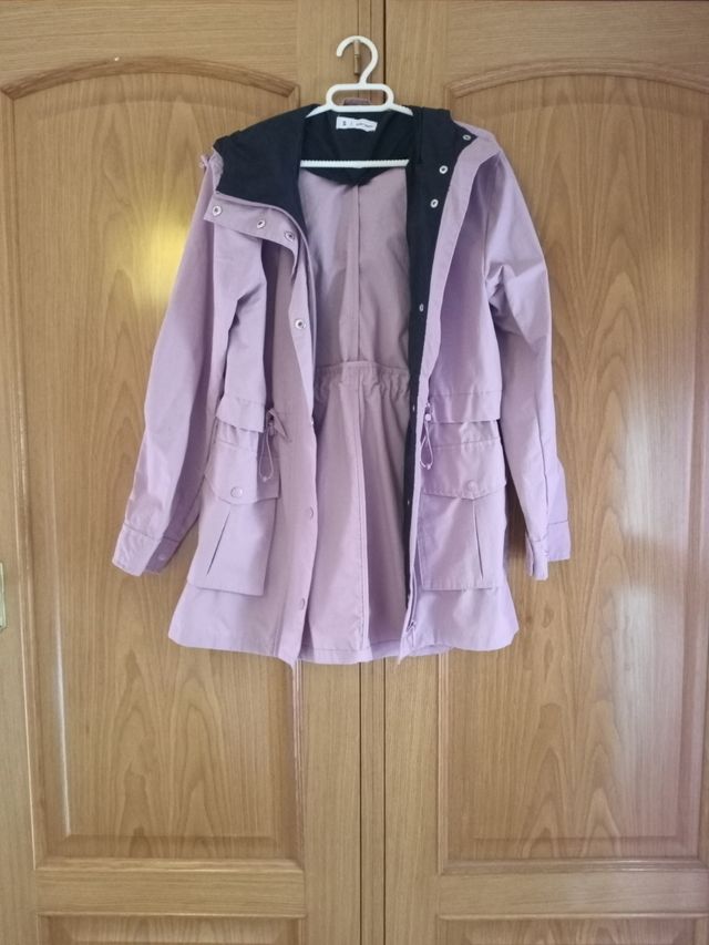 Chubasquero Rosa Easy Wear Talla S