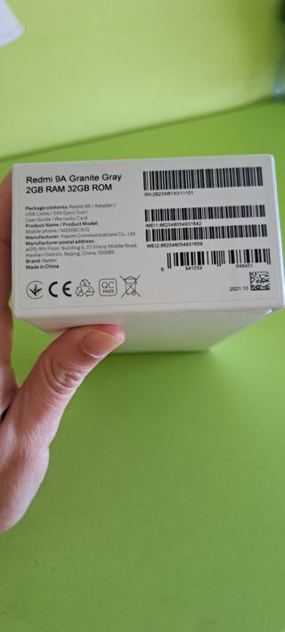 Móvil Xiaomi Redmi 9A - 32GB Gris oscuro