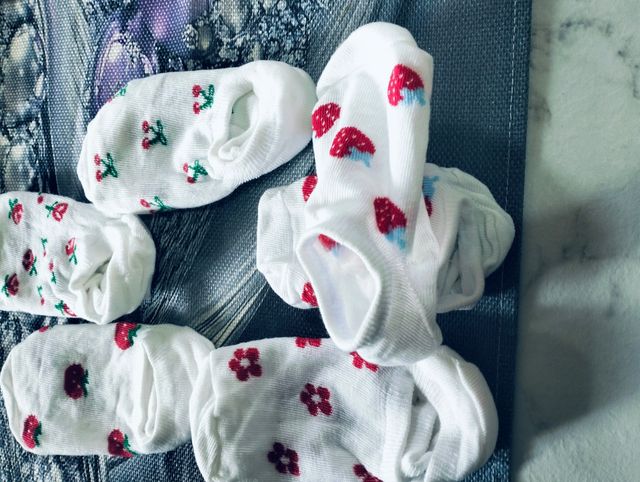 Calzini bianchi fantasmini - 5 paia