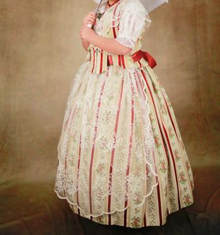 TRAJE FALLERA HUERTANA. 