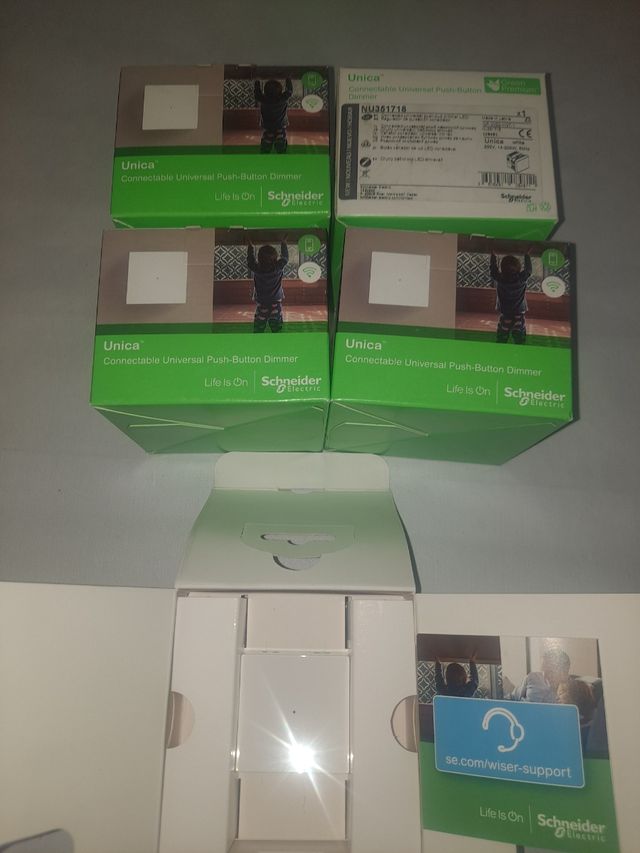 Unica Pulsador Blanco NU351718