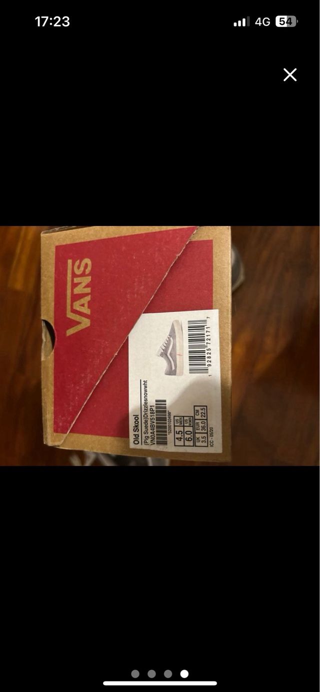 Vans Old Skool Gris - Talla 36
