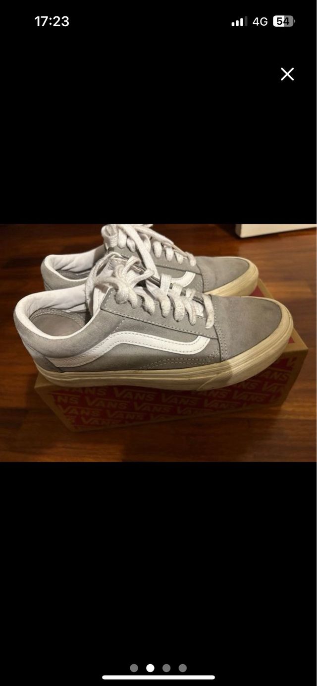 Vans Old Skool Gris - Talla 36