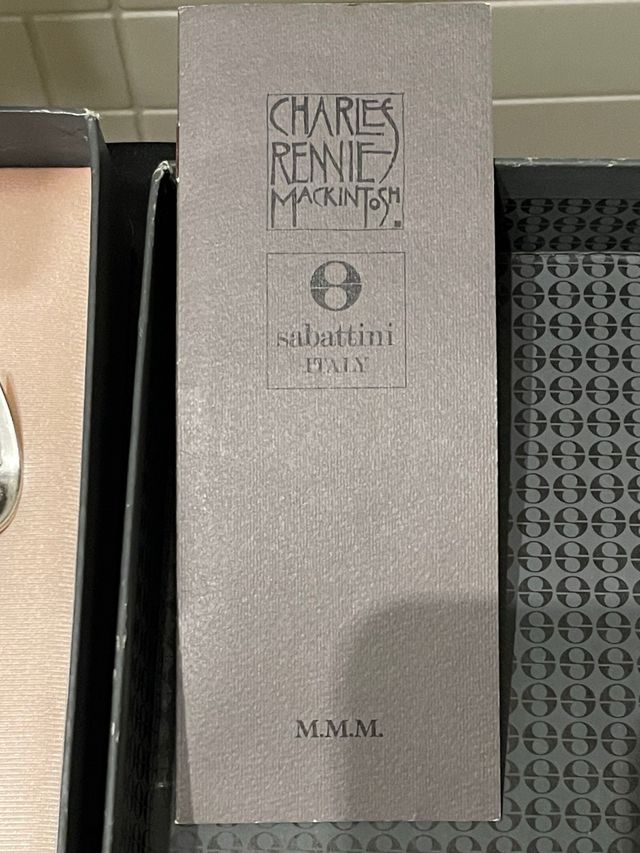 Sabattini design Charles Rennie Mackintosh