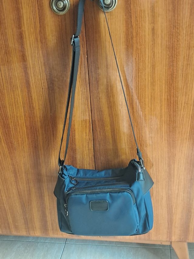 Bolso bandolera azul mujer
