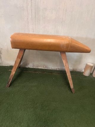 Potro Gimnasia Retro Madera