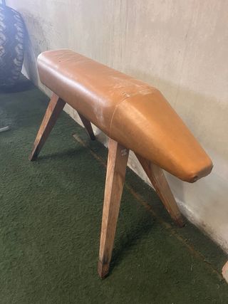 Potro Gimnasia Retro Madera