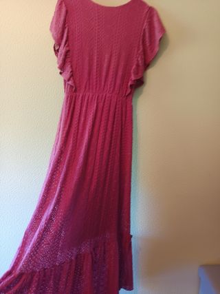 Vestido boho rojo