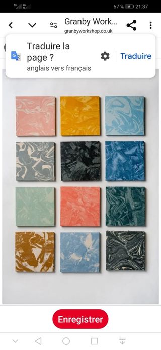 Moldes baldosas hidráulica y azulejos. 