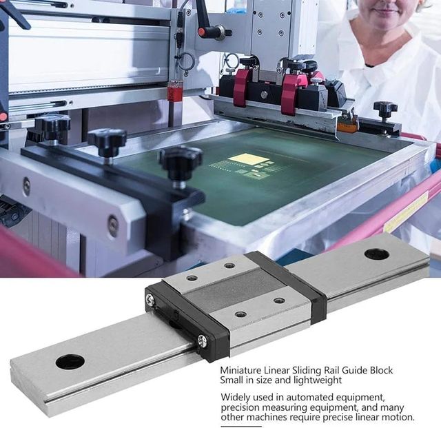 Miniature Guide Block Linear Guide Rail High Hardn