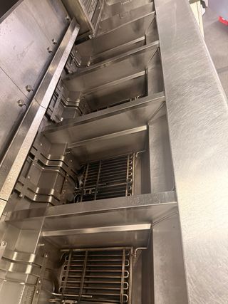 Freidora industrial Pitco 4 cubas