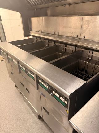 Freidora industrial Pitco 4 cubas