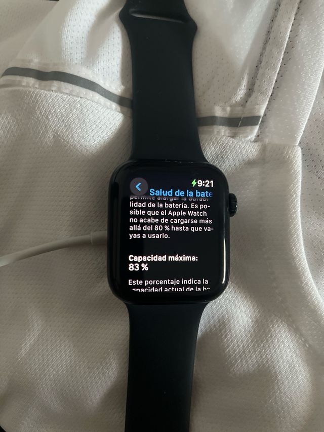 Apple Watch SE GPS 44mm Aluminio Medianoche