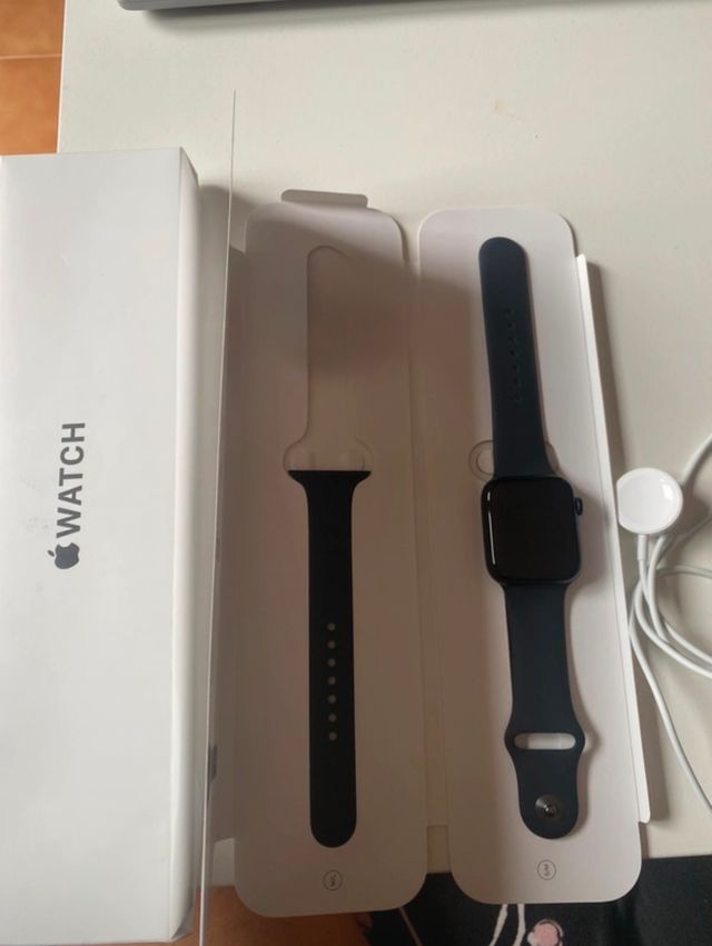Apple Watch SE GPS 44mm Aluminio Medianoche
