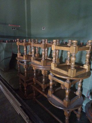 Tavoli bassi in legno