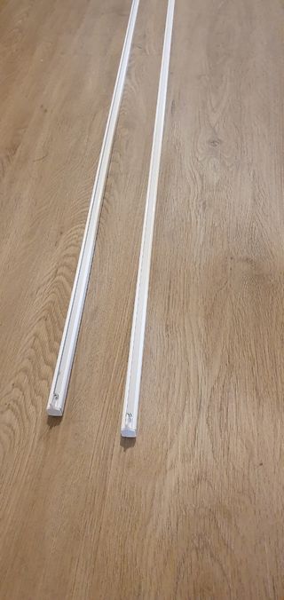 Rieles techo cortinas 2,85 m