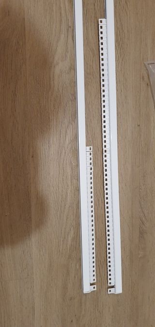 Rieles techo cortinas 2,85 m