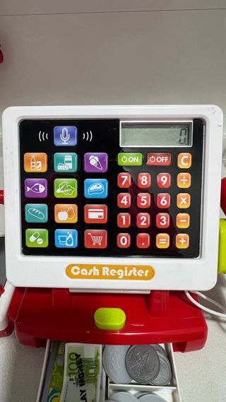 Caja registradora juguete + regalo