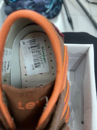 Zapatillas levis bebe/niño T24